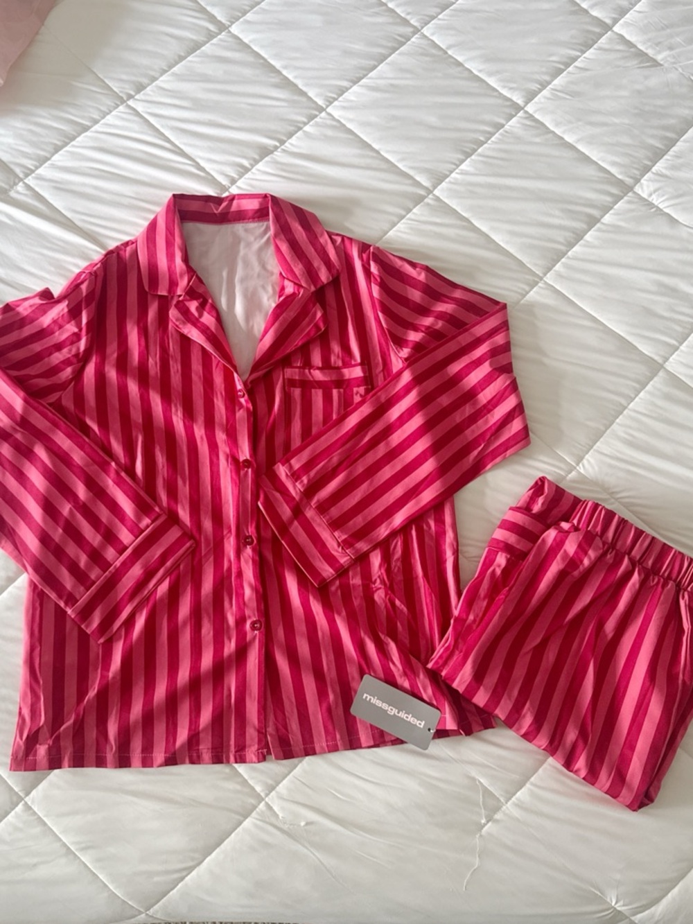 Striped pajama set